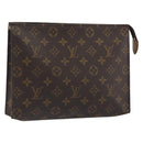 LOUIS VUITTON Monogram Poche Toilette 26 Pouch M47542 LV Auth 191134-1