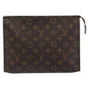 LOUIS VUITTON Monogram Poche Toilette 26 Pouch M47542 LV Auth 191134-2