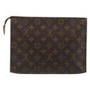LOUIS VUITTON Monogram Poche Toilette 26 Pouch M47542 LV Auth 191134-3