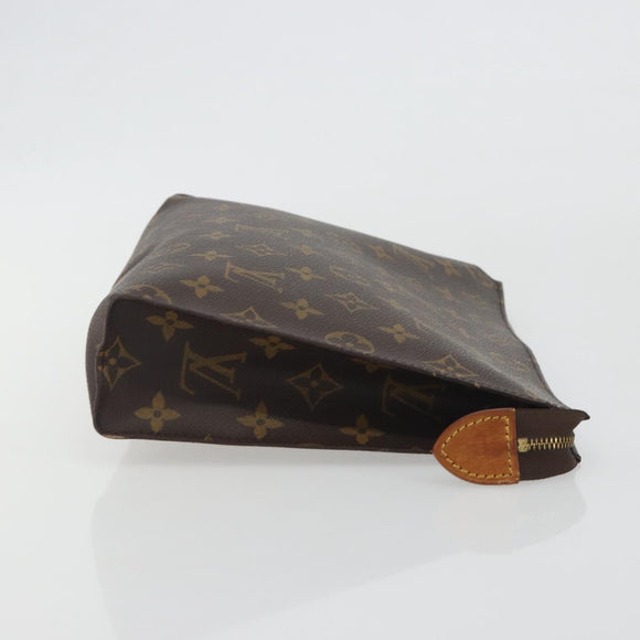 LOUIS VUITTON Monogram Poche Toilette 26 Pouch M47542 LV Auth 191134