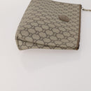 GUCCI GG Supreme GG Plus Supreme Clutch Bag PVC 3 Set Beige Navy Auth 191143-10