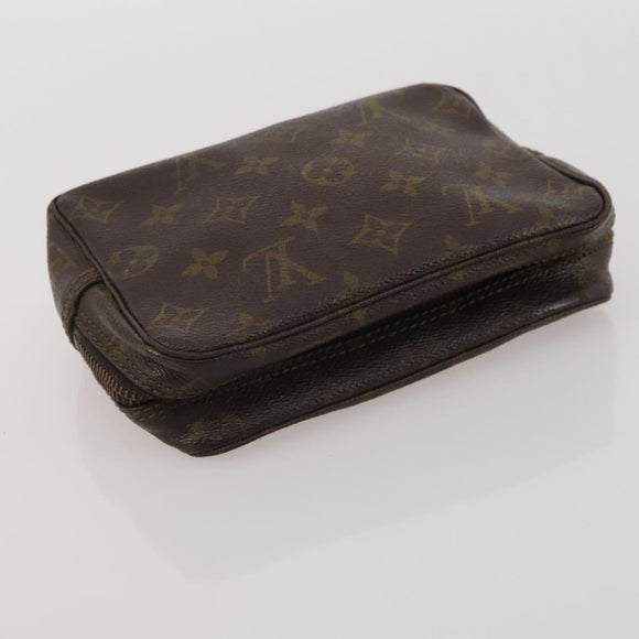 LOUIS VUITTON Monogram Clutch Bag 3 Set LV Auth 191144