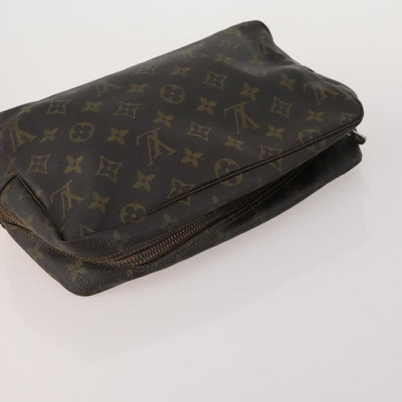 LOUIS VUITTON Monogram Clutch Bag 3 Set LV Auth 191144