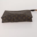 LOUIS VUITTON Monogram Vernis Clutch Bag 5 Set Beige LV Auth 191145-10
