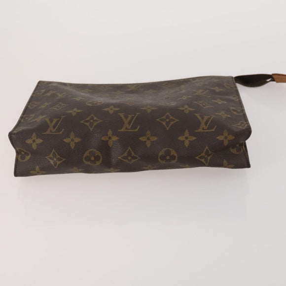 LOUIS VUITTON Monogram Vernis Clutch Bag 5 Set Beige LV Auth 191145
