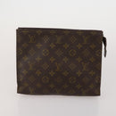 LOUIS VUITTON Monogram Vernis Clutch Bag 5 Set Beige LV Auth 191145-13