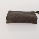 LOUIS VUITTON Monogram Vernis Clutch Bag 5 Set Beige LV Auth 191145-16