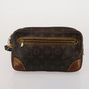 LOUIS VUITTON Monogram Vernis Clutch Bag 5 Set Beige LV Auth 191145-24