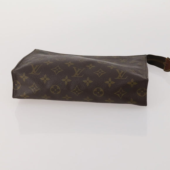 LOUIS VUITTON Monogram Vernis Clutch Bag 5 Set Beige LV Auth 191145