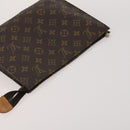 LOUIS VUITTON Monogram Vernis Clutch Bag 5 Set Beige LV Auth 191145-9