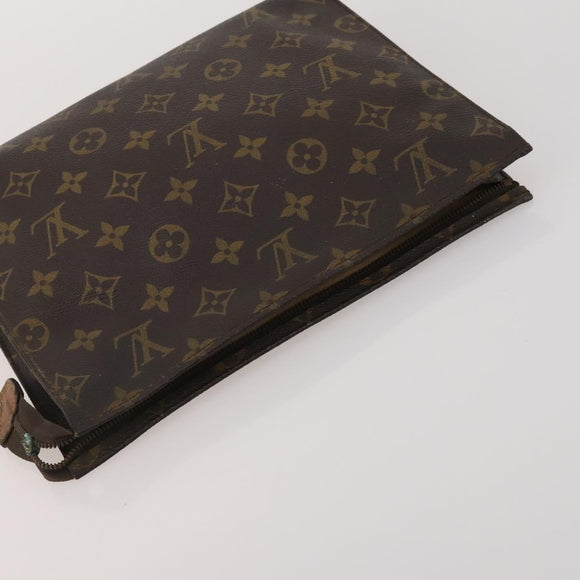 LOUIS VUITTON Monogram Clutch Bag 3 Set LV Auth 191146