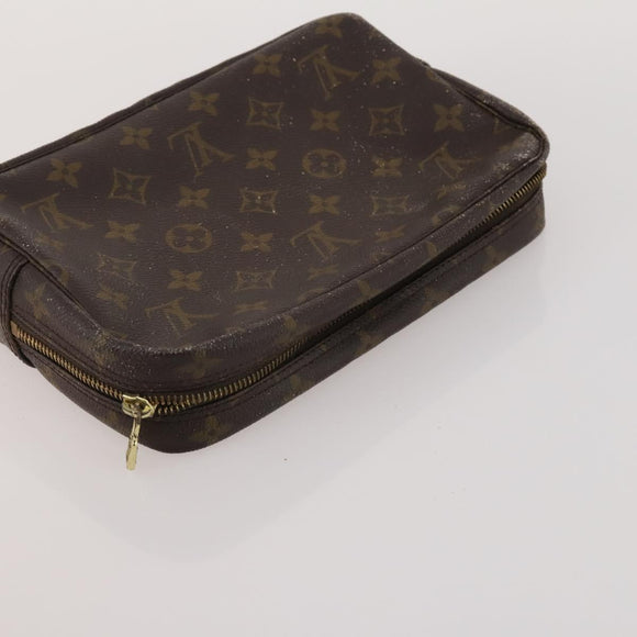LOUIS VUITTON Monogram Clutch Bag 3 Set LV Auth 191146