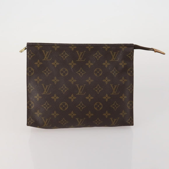 LOUIS VUITTON Monogram Clutch Bag 3 Set LV Auth 191146