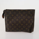 LOUIS VUITTON Monogram Clutch Bag 3 Set LV Auth 191146-9