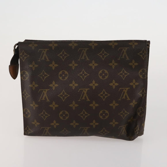LOUIS VUITTON Monogram Clutch Bag 3 Set LV Auth 191146