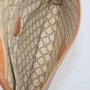 CELINE Macadam Canvas Clutch Bag PVC Suede 4 Set Brown Beige blue Auth 191147-19