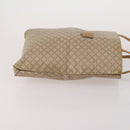 CELINE Macadam Canvas Clutch Bag PVC Suede 4 Set Brown Beige blue Auth 191147-4