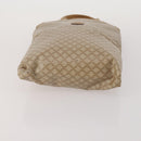 CELINE Macadam Canvas Clutch Bag PVC Suede 4 Set Brown Beige blue Auth 191147-6