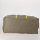 LOUIS VUITTON Monogram Clutch Bag Nylon Leather 5 Set Green Beige LV Auth 191149-5
