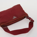 PRADA Shoulder Bag Nylon 4 Set Red Black Auth 191150-11
