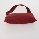 PRADA Shoulder Bag Nylon 4 Set Red Black Auth 191150-12