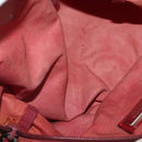 PRADA Shoulder Bag Nylon 4 Set Red Black Auth 191150-13