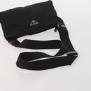 PRADA Shoulder Bag Nylon 4 Set Red Black Auth 191150-17