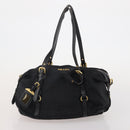 PRADA Shoulder Bag Nylon 4 Set Red Black Auth 191150-20