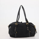 PRADA Shoulder Bag Nylon 4 Set Red Black Auth 191150-21
