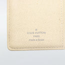 LOUIS VUITTON Damier Azur Agenda PM Day Planner Cover R20706 LV Auth 191157A-12