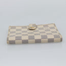 LOUIS VUITTON Damier Azur Agenda PM Day Planner Cover R20706 LV Auth 191157A-5