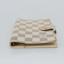 LOUIS VUITTON Damier Azur Agenda PM Day Planner Cover R20706 LV Auth 191157A-7