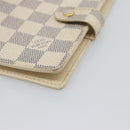 LOUIS VUITTON Damier Azur Agenda PM Day Planner Cover R20706 LV Auth 191157A-8