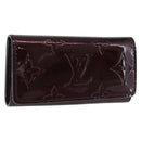 LOUIS VUITTON Vernis Multicles 4 Case Rouge Favist Amarrant M91542 Auth 191162A-1