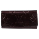 LOUIS VUITTON Vernis Multicles 4 Case Rouge Favist Amarrant M91542 Auth 191162A-13