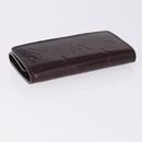 LOUIS VUITTON Vernis Multicles 4 Case Rouge Favist Amarrant M91542 Auth 191162A-5