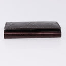 LOUIS VUITTON Vernis Multicles 4 Case Rouge Favist Amarrant M91542 Auth 191162A-6