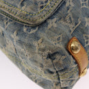 LOUIS VUITTON Monogram Denim Buggy GM Shoulder Bag Blue M95048 LV Auth 191180-15