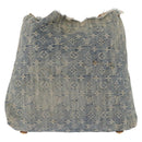 LOUIS VUITTON Monogram Denim Buggy GM Shoulder Bag Blue M95048 LV Auth 191180-2