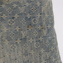 LOUIS VUITTON Monogram Denim Buggy GM Shoulder Bag Blue M95048 LV Auth 191180-3