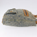 LOUIS VUITTON Monogram Denim Buggy GM Shoulder Bag Blue M95048 LV Auth 191180-4