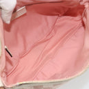GUCCI GG Canvas Shoulder Bag Pink Gold 146244 Auth 191250A-11