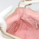 GUCCI GG Canvas Shoulder Bag Pink Gold 146244 Auth 191250A-22