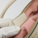 GUCCI GG Canvas Shoulder Bag Pink Gold 146244 Auth 191250A-12