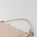 GUCCI GG Canvas Shoulder Bag Pink Gold 146244 Auth 191250A-14
