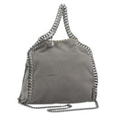 Stella MacCartney Chain Farabella Mini Bag Polyester 2way Gray Auth 191251A-1