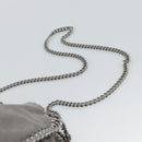 Stella MacCartney Chain Farabella Mini Bag Polyester 2way Gray Auth 191251A-15