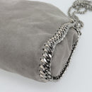 Stella MacCartney Chain Farabella Mini Bag Polyester 2way Gray Auth 191251A-18