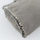 Stella MacCartney Chain Farabella Mini Bag Polyester 2way Gray Auth 191251A-19
