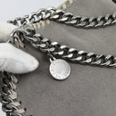 Stella MacCartney Chain Farabella Mini Bag Polyester 2way Gray Auth 191251A-20